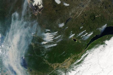 Forest fires rage in Quebec - Earth.com