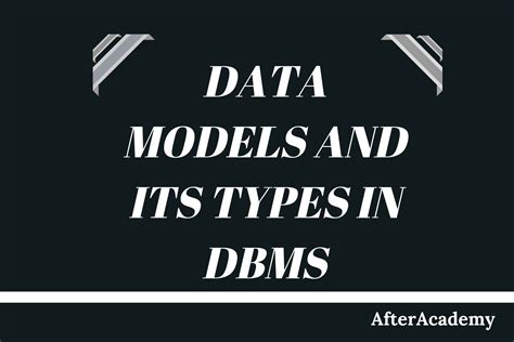 What is Data Model in DBMS and what are its types?