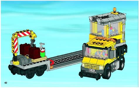 City - Red Cargo Train [Lego 3677] | Lego, Lego city sets, Lego creative