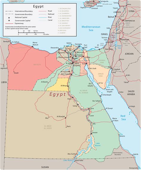 suez canal map, suez canal political map artificial sea level waterway in egypt , suez canal ...