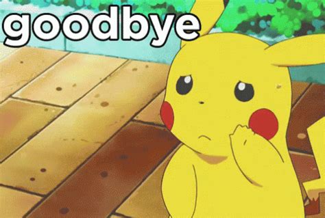 Goodbye Pikachu GIFs - Find & Share on GIPHY