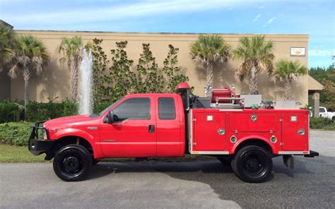 2002 Ford F-550 4×4 Brush Fire Truck (BPFA0127)-SOLD - Palmetto Fire Apparatus