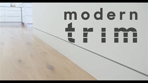 Modern Trim - YouTube