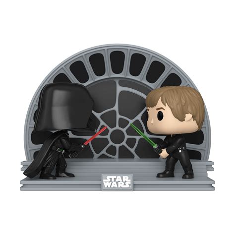 Funko POP! Star Wars: Episode VI - Return of the Jedi Luke Skywalker vs. Darth Vader 6.25-in ...