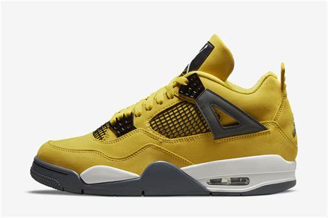 Official Images Of The Air Jordan 4 “Lightning” | LaptrinhX / News