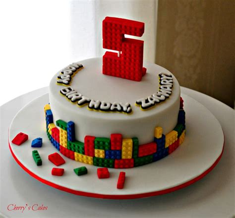 Cherry's Cakes: Building Blocks | Lego birthday cake, Boy birthday cake, Kids cake