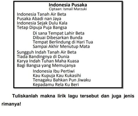 Lirik Indonesia Pusaka – newstempo