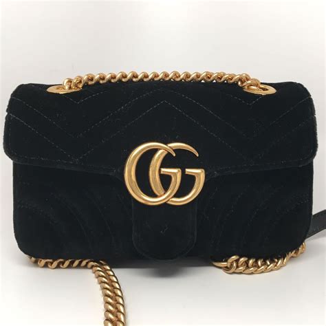 Gucci Marmont Velvet Small Wallet | semashow.com