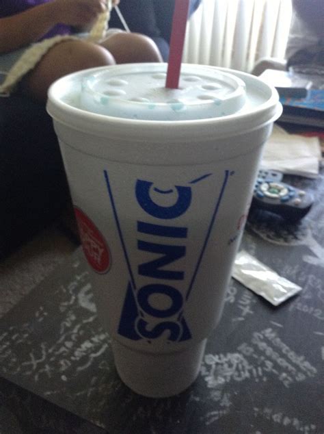 Nerds Blue Raspberry slush | Sonic | Pinterest