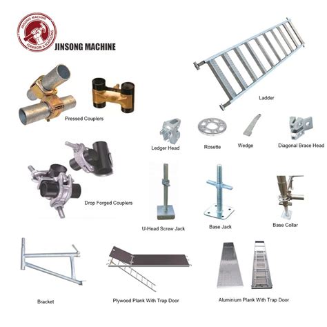 Scaffolding Parts for Ringlock Scaffolding System | Scaffolding parts, Scaffolding, Aluminium ...