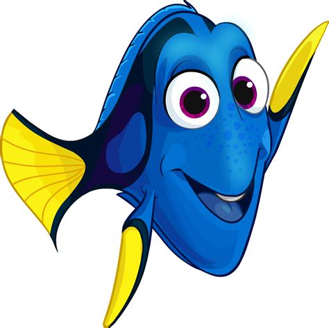 Baby Dory Transparent Background - art-fidgety