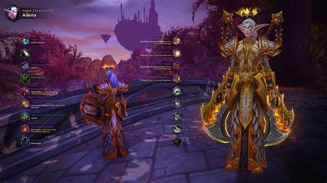 I started playing WoW 3 months ago and finally finished my first transmog for my Night elf ...