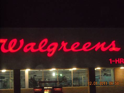 "Walgreens" sign we built an manufactured. Two in the day time one at night . They are Channel ...