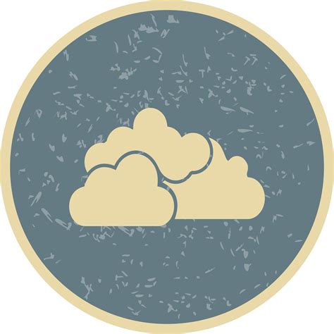 Cloudy Vector Icon 441105 Vector Art at Vecteezy