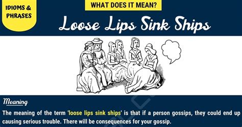 "Loose Lips Sink Ships" Meaning | Do You Know What This Idiom Means? • 7ESL