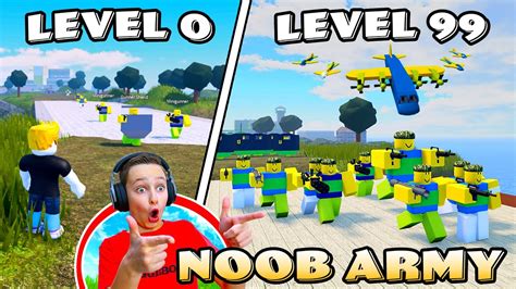 I became the Greatest Noob Army Commander! (Roblox Noob Army Tycoon) - YouTube