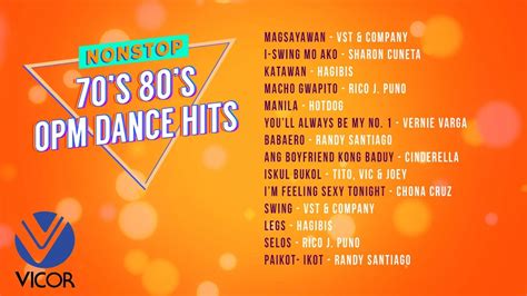 70's and 80's OPM Dance Hits [Nonstop Playlist] - YouTube