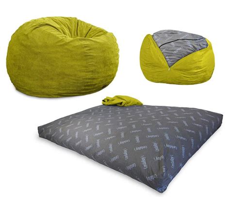 This Genius Bean-Bag Chair Converts Into A Full, Queen, Or King Size ...