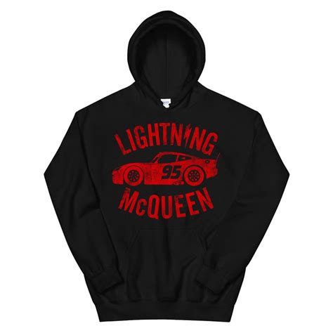 Disney Pixar Cars Lightning Mcqueen Vintage Hoodie - TeeUni