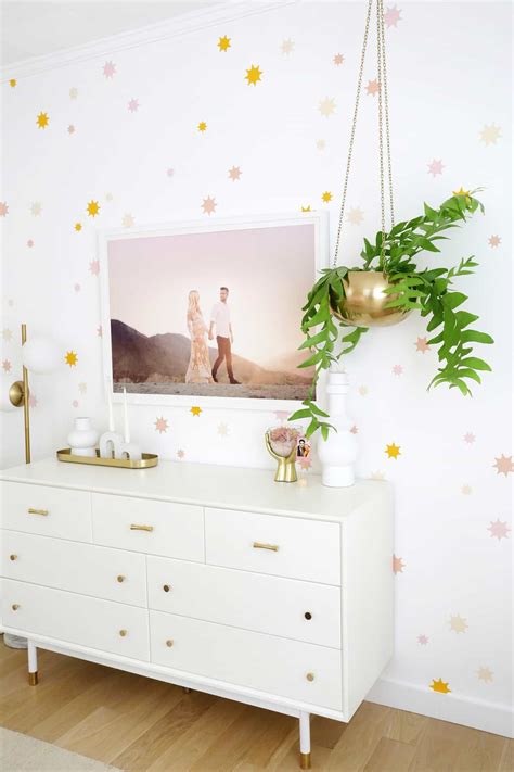 Super Affordable DIY Wallpaper Hack! - A Beautiful Mess