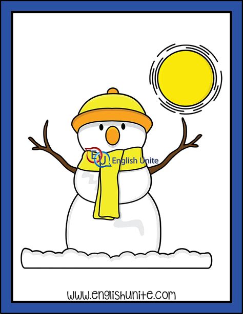 English Unite - Winter Sequence - Melting Snowman 1