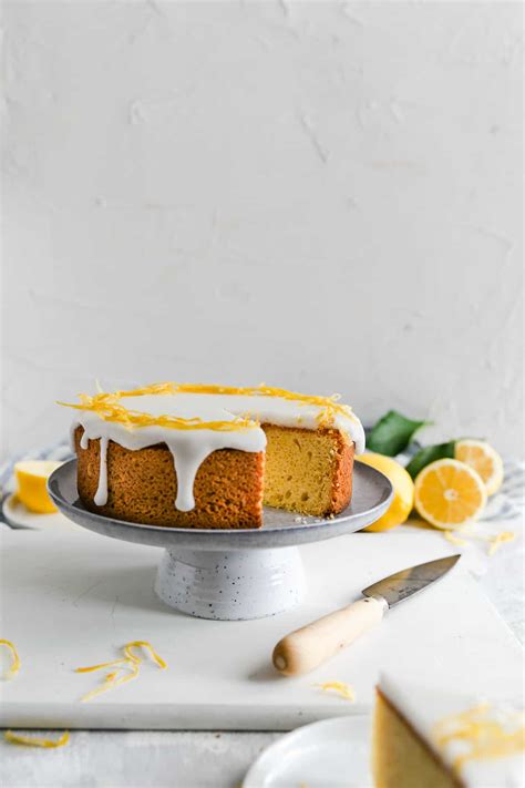 Zesty Lemon Cake - Anna Banana