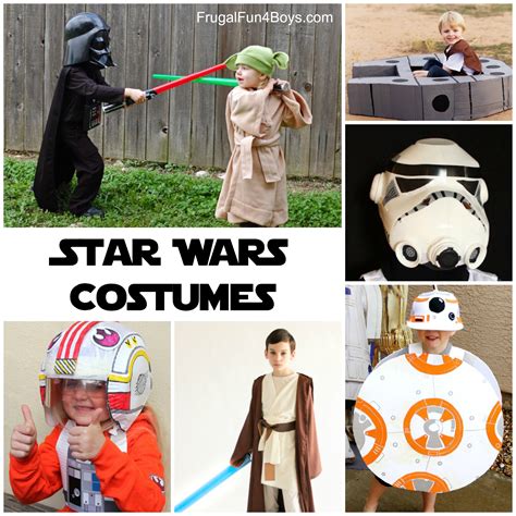 The BEST Star Wars Costumes to Make for Kids - Perfect for Pretend Play - Frugal Fun For Boys ...