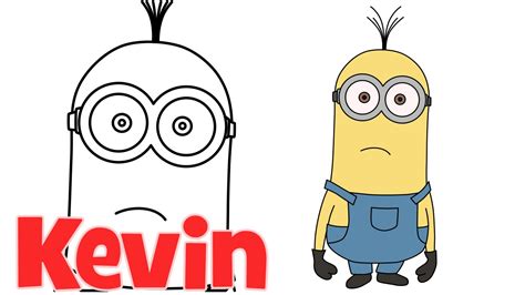 Minion Easy Cartoon Drawing Step By Step - These pictures of this page are about:easy minion ...