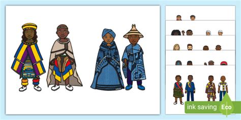 Cultural Groups In South Africa Colouring Pages Twinkl