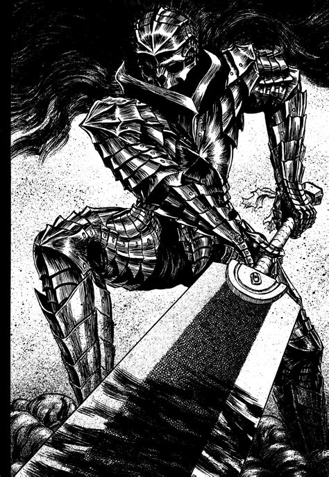 Berserk Black Swordsman illustration, Berserk, berserk armor, Guts, Kentaro Miura HD wallpaper ...