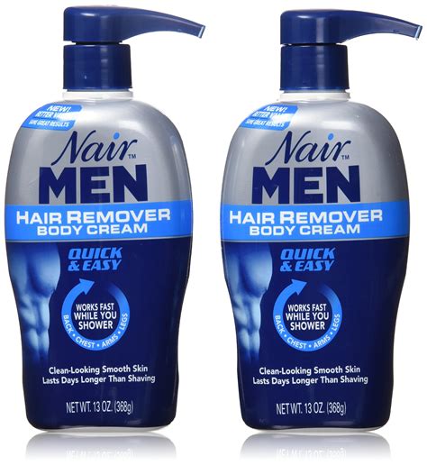 Nair Men Hair Removal Body Cream 13 oz (Pack of 2)- Buy Online in ...