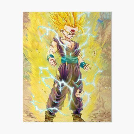 "Angry Gohan SSJ2" Art Board Print for Sale by LiuLing | Redbubble