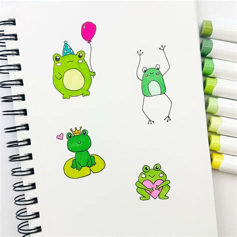 11 Easy Frog Drawing Ideas