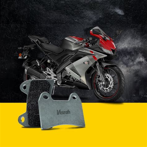 Yamaha R15 V3 Rear brake pad (Ceramic) - LRL Motors