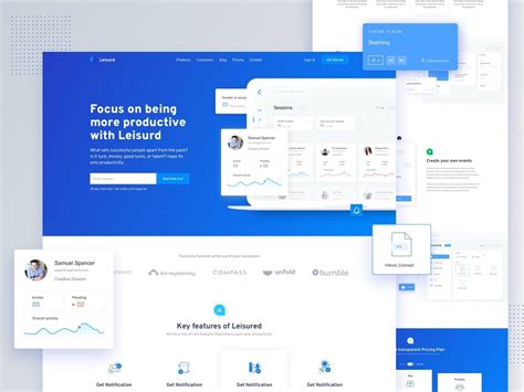 Financial Dashboard Design by Shahriar Hossain for Prelook Studio on Dribbble App Landing Page ...