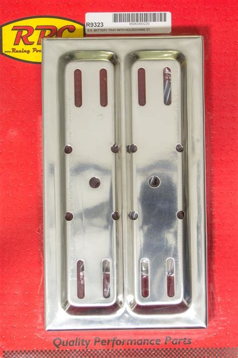 Stainless Steel Battery Tray Kit-RPCR9323