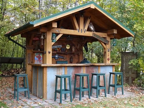 Outdoor Bar | Outdoor patio bar, Diy outdoor bar, Backyard bar