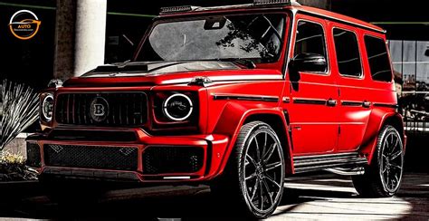 2021 Mercedes-AMG G63 BRABUS 700, Red And Black Specs! - Auto Discoveries