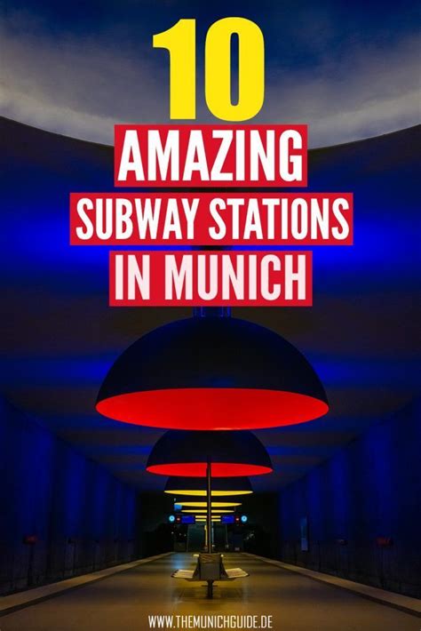 10 AMAZING subway stations in Munich, Germany you need to see! | Germany travel guide, Munich ...