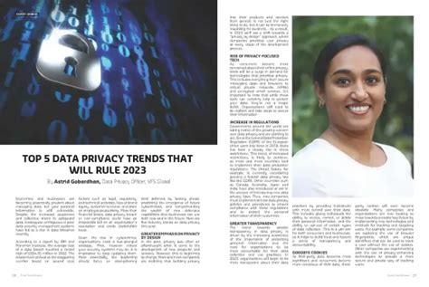 Top 5 data privacy trends that will rule 2023 | Global Trend Monitor