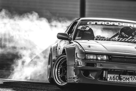 jdm stance nissan silvia drift nissan s14 smoke, HD Wallpaper | Rare Gallery