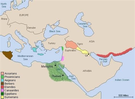 Mediterranean Maps 2700 bc