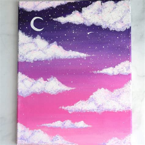 Simple Sunset Painting With Clouds : How To Paint Clouds At Sunset Palm ...