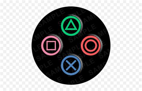 Library Of Playstation Buttons Clip Png Files Clipart - Ps4 Controller Buttons Png,Playstation ...