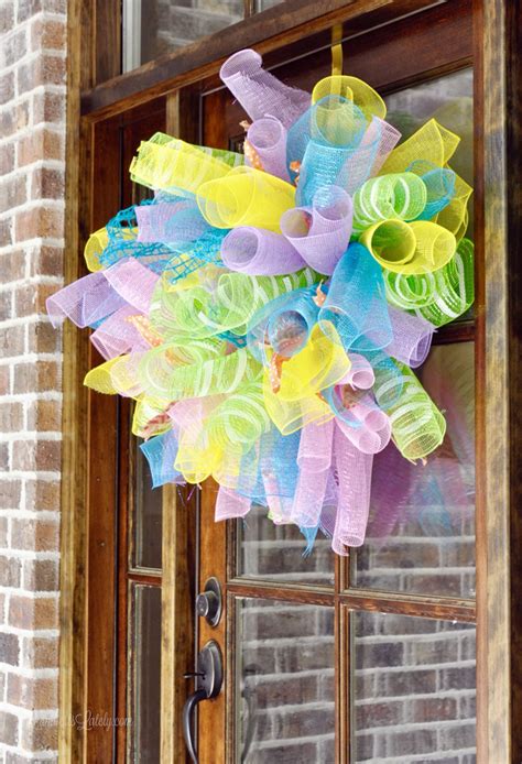 Diy Deco Mesh Wreath Tutorial - Do It Yourself