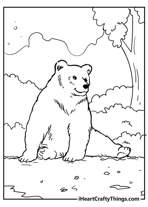 66 Coloring Pages Brown Bear Best HD - Coloring Pages Printable