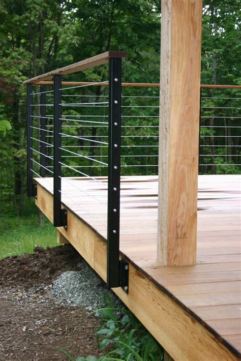 32 DIY Deck Railing Ideas & Designs That Are Sure to Inspire You | Deck railing design, Railing ...