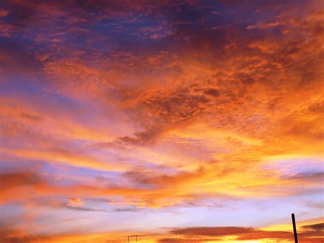 Orange clouds, Sky, Sunset, Clouds HD wallpaper | Wallpaper Flare