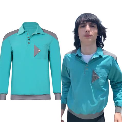 Stranger Things Season 4 Mike Wheeler Cosplay Costume Shirt Coat ...