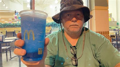 McDonald’s Blue Raspberry Slushie - YouTube